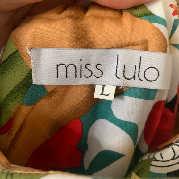 Miss Lulo pinup dress with matching mask! - Picture 3 of 4